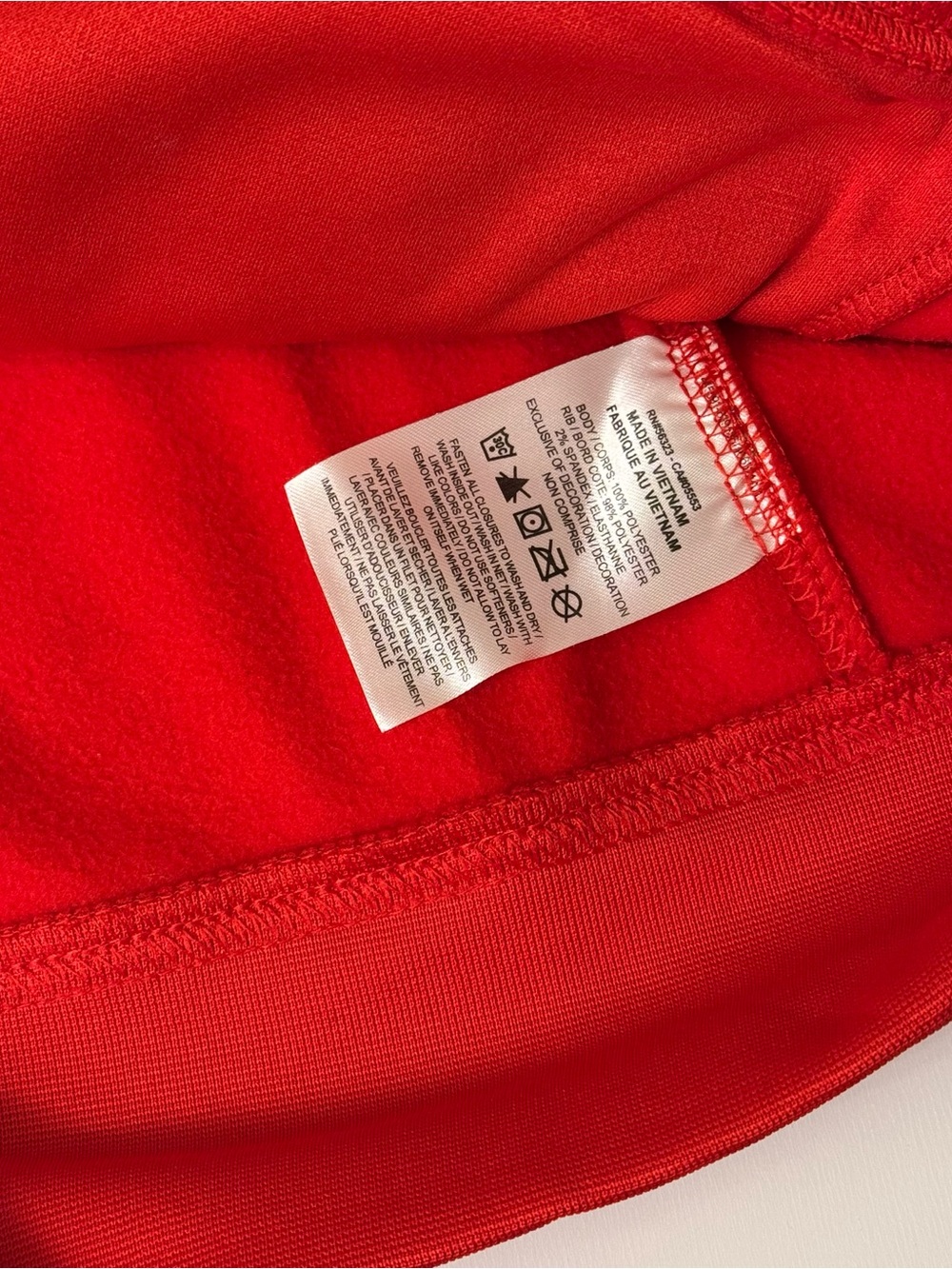 Nike Red 'G Dawgs' Pullover Hoodie with White Accents - Picture 6 of 10